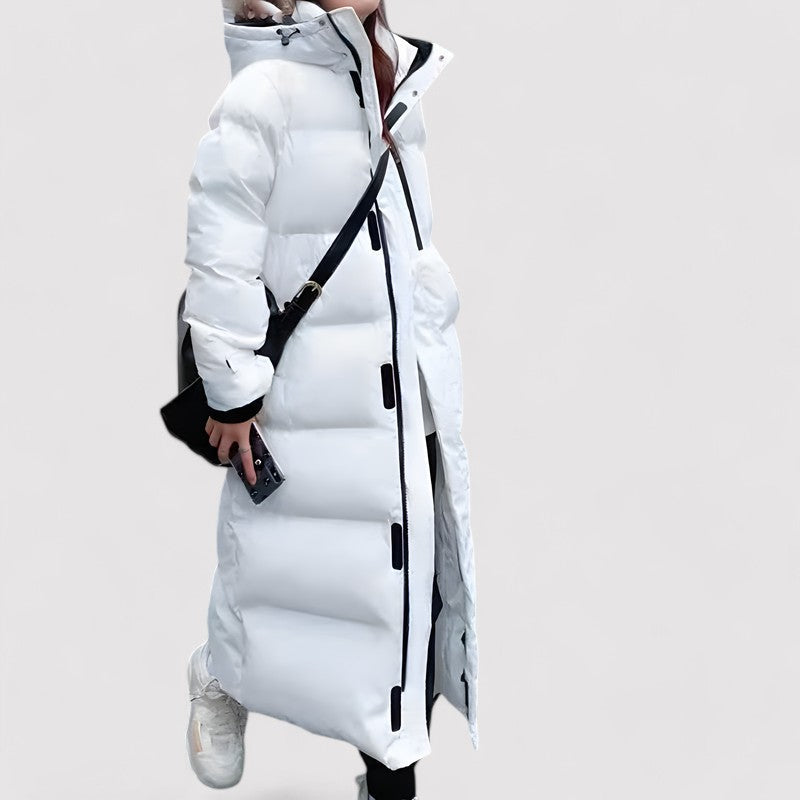 Winter Long Puffer Coat Full-Length Waterproof Design - Product detail 4