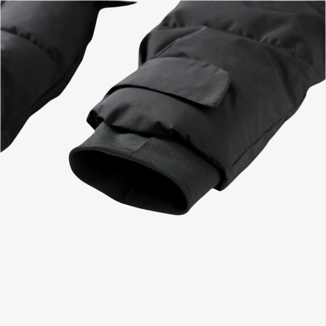 Winter Down Jacket Belted Waterproof Quilted Design - Product detail 5