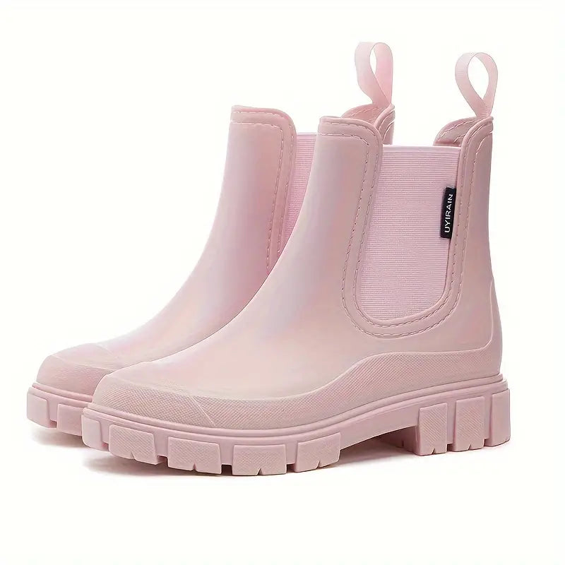 Waterproof Chelsea Boots Chunky Platform Sole Design - Product detail 4
