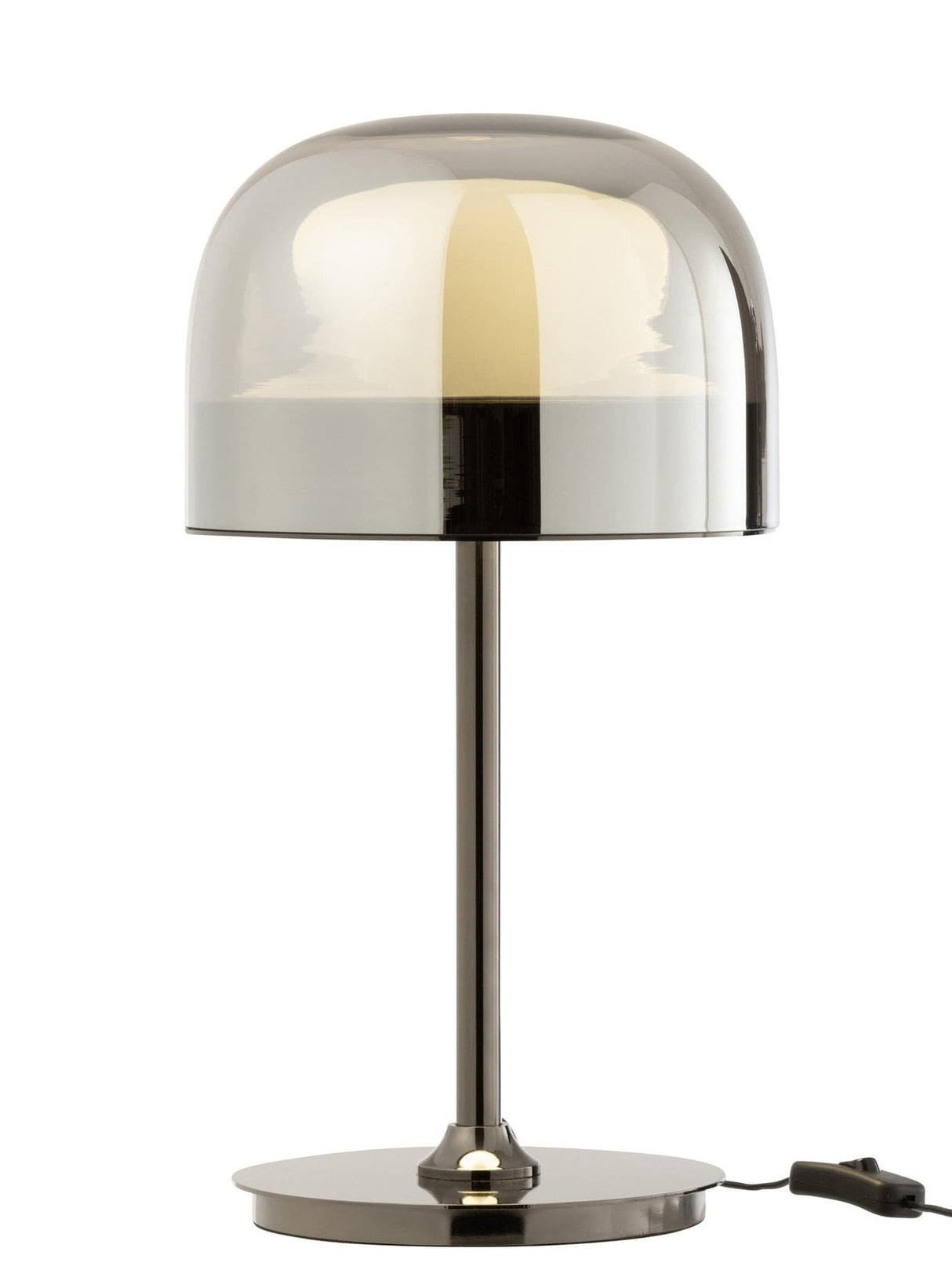 Modern LED Table Lamp Glass Dome with Copper Finish - Product detail 16