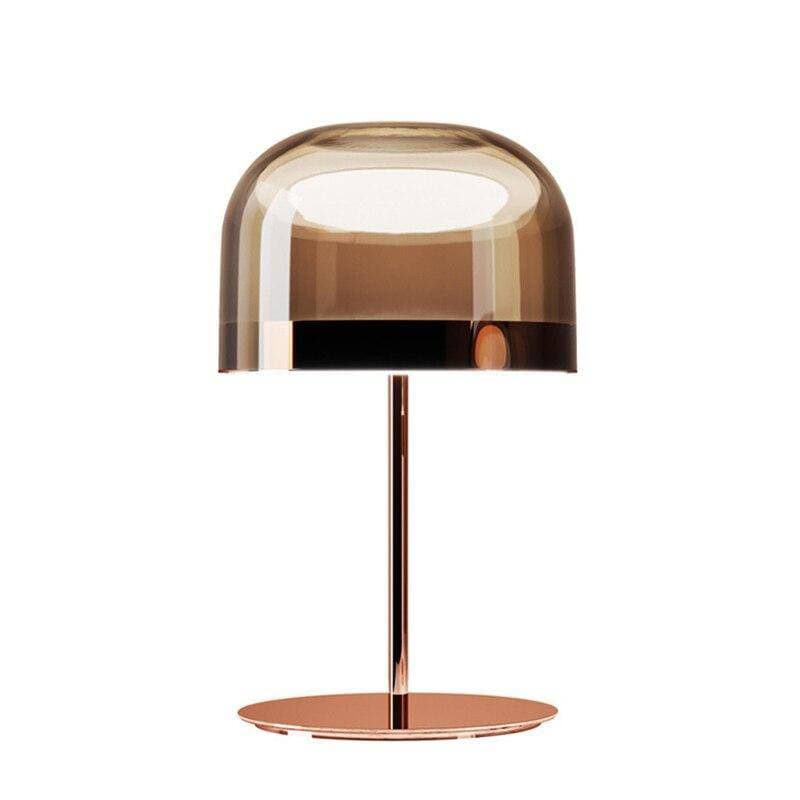 Modern LED Table Lamp Glass Dome with Copper Finish - Product detail 42