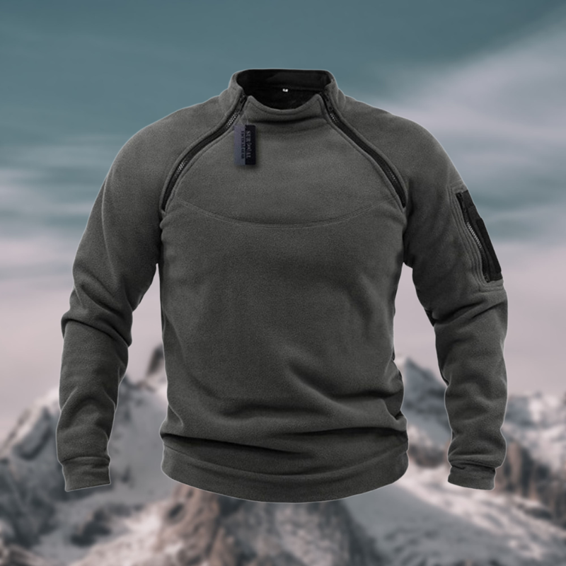 Classic Fleece Pullover Premium Insulated Comfort - Detailed view
