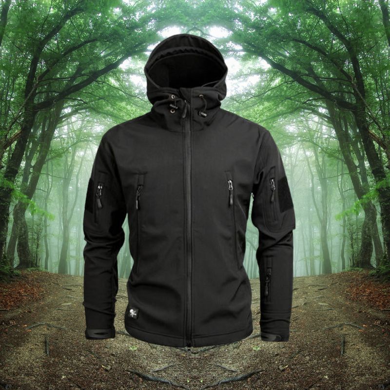 Tactical Outdoor Jacket  Weather Resistant Softshell Design - Product detail 4