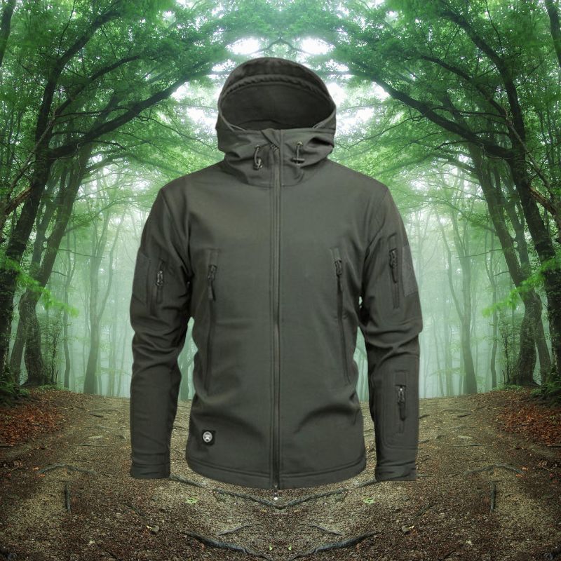 Tactical Outdoor Jacket  Weather Resistant Softshell Design - Product detail 6