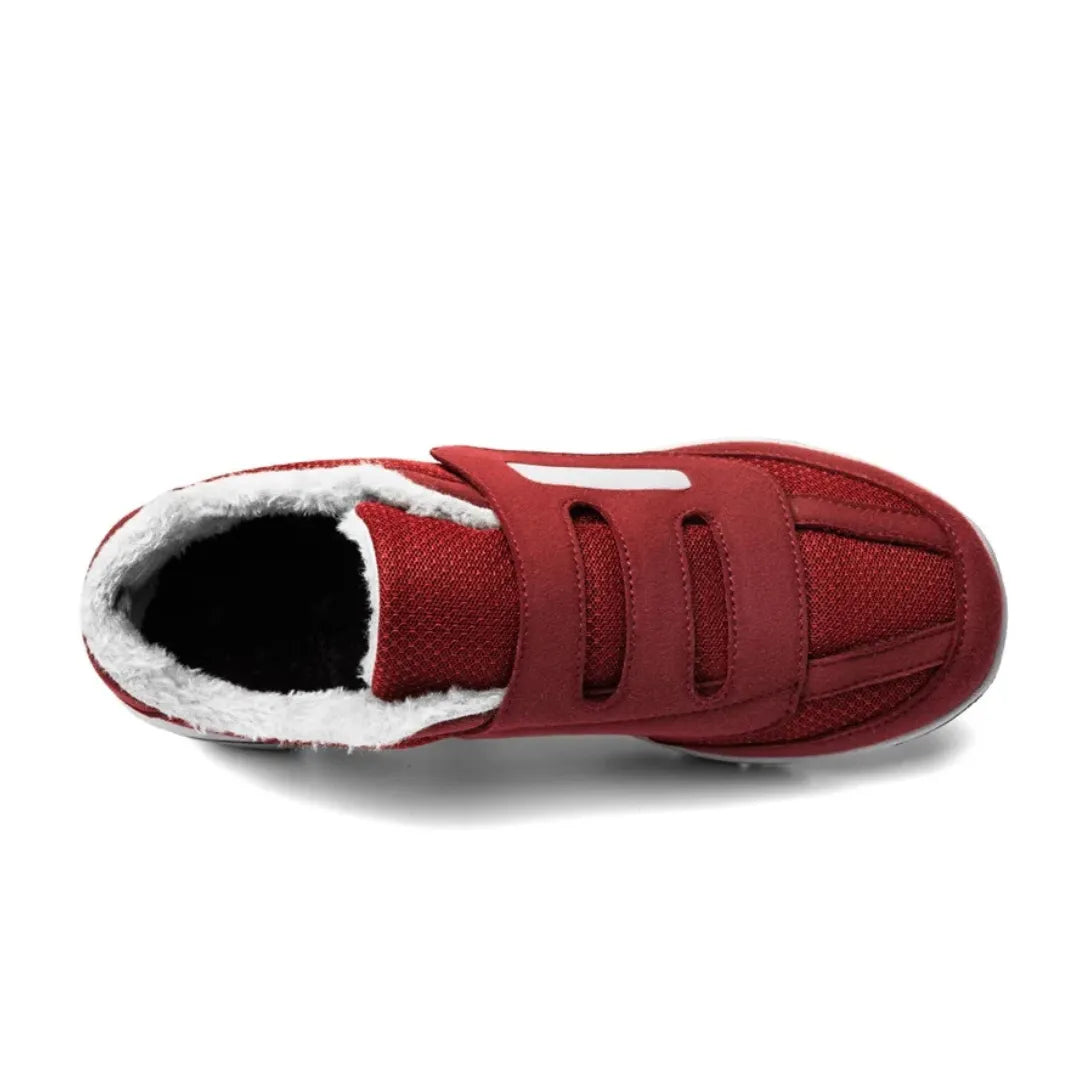 Womens Orthopedic Winter Shoes Soft Fleece Lined Velcro Closure - Product detail 6