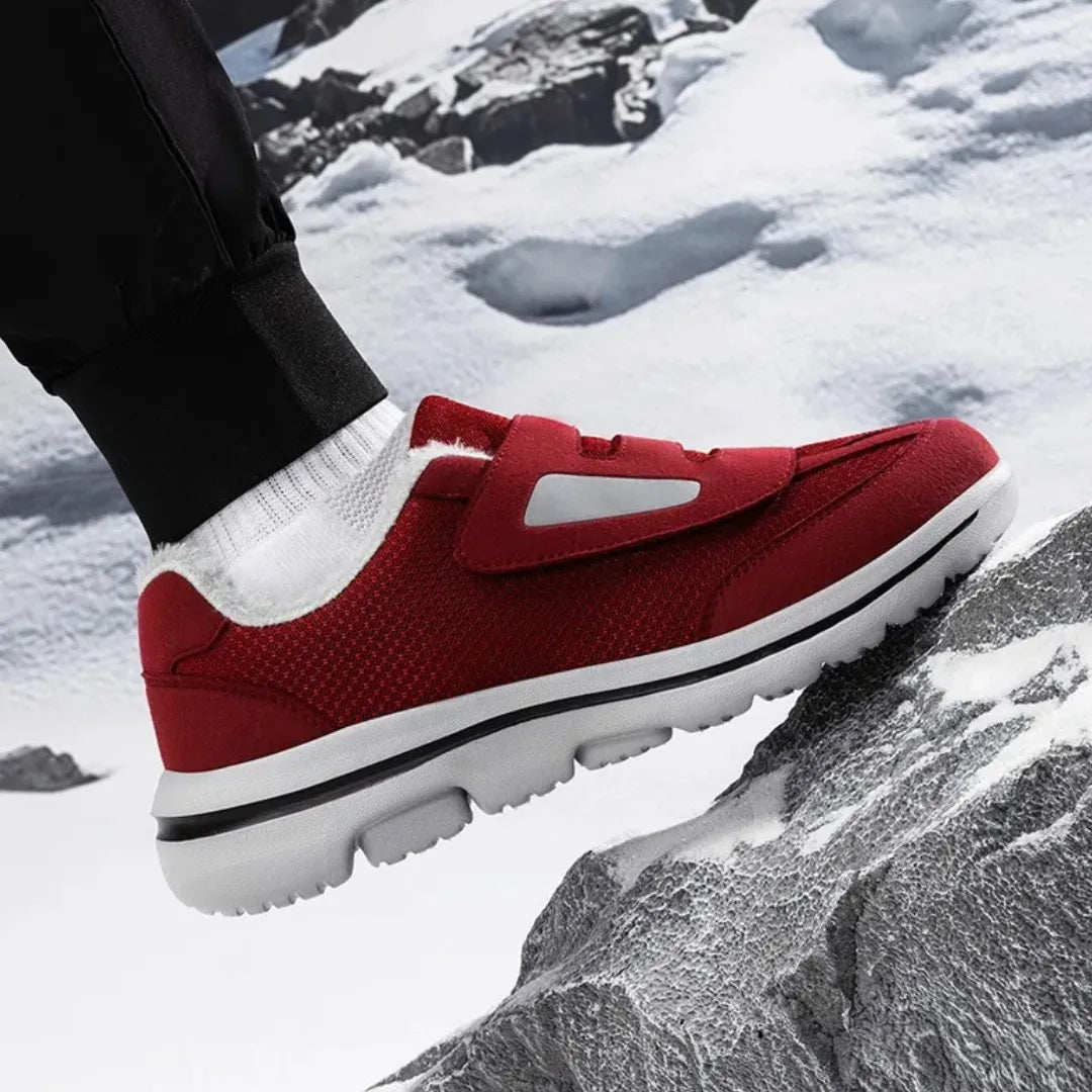 Womens Orthopedic Winter Shoes Soft Fleece Lined Velcro Closure - Product detail 8