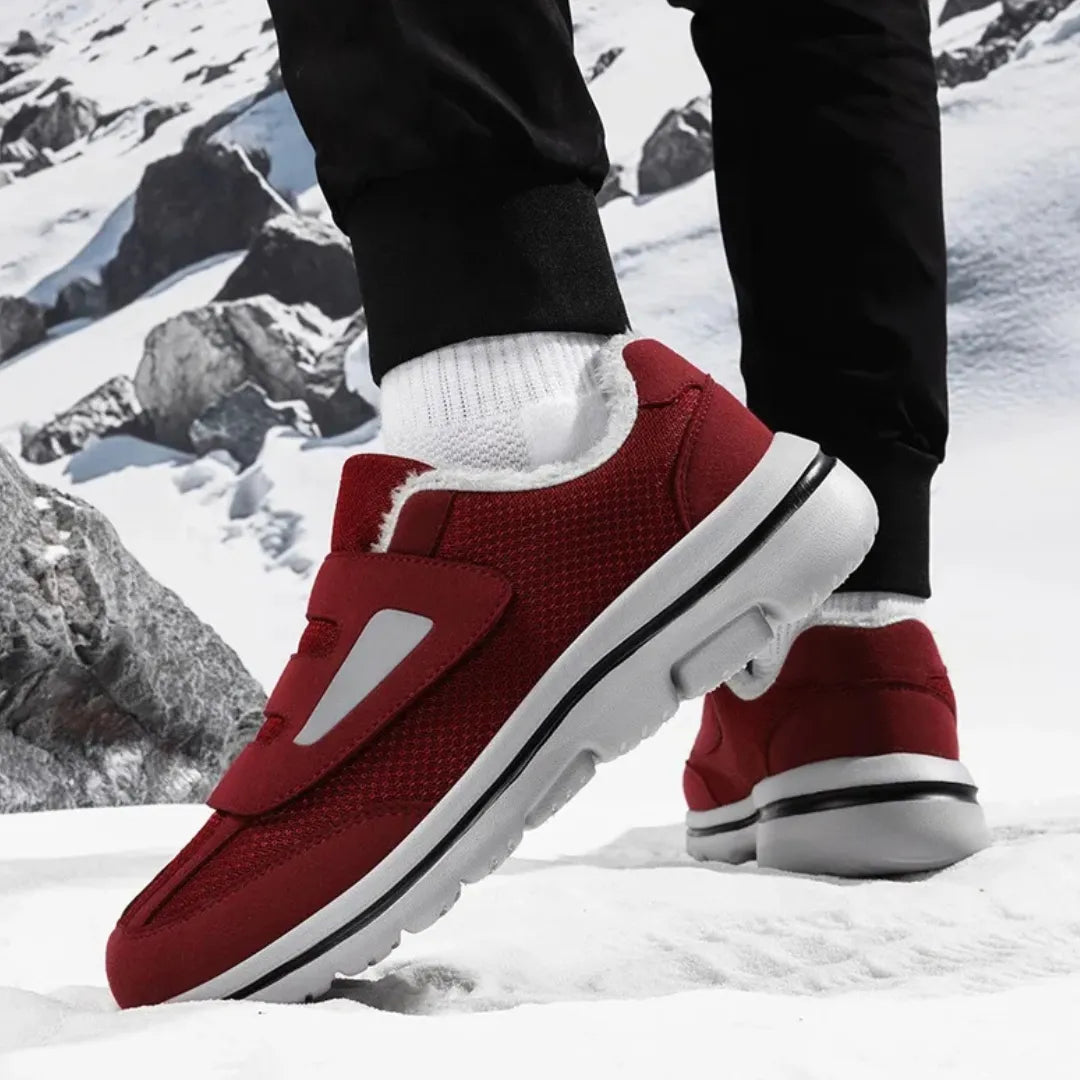 Womens Orthopedic Winter Shoes Soft Fleece Lined Velcro Closure - Product detail 9