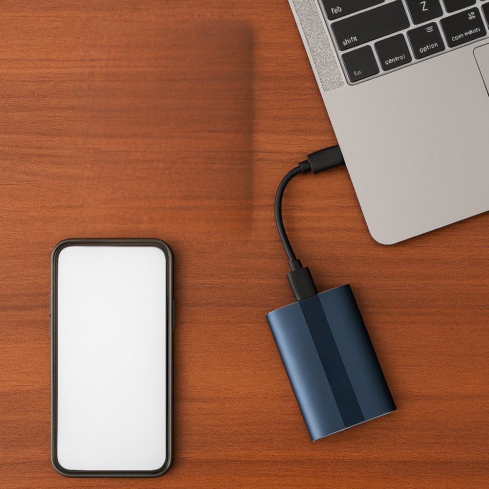 Portable SSD External Hard Drive High-Speed USB-C Compact Storage - Product detail 4