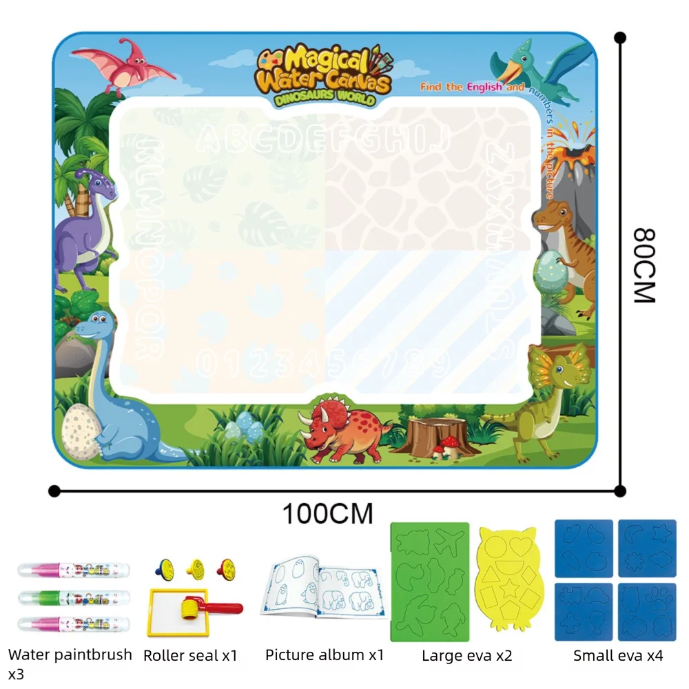 Educational Water Drawing Mat Large Format Creative Play Surface - Product detail 15