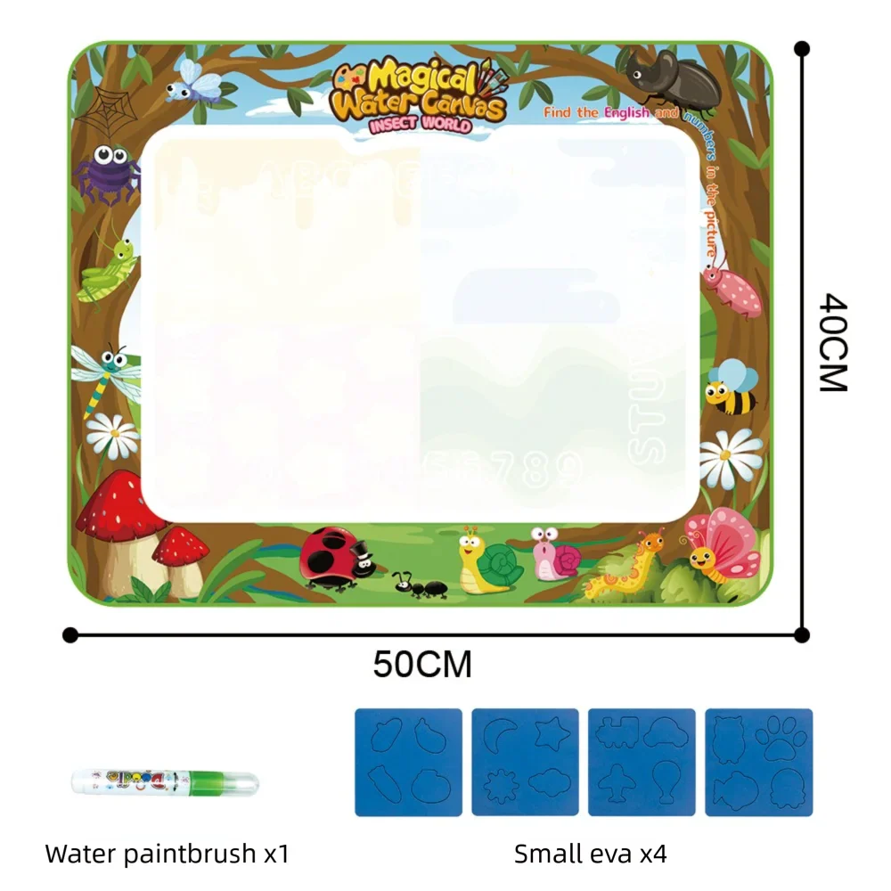 Educational Water Drawing Mat Large Format Creative Play Surface - Product detail 8