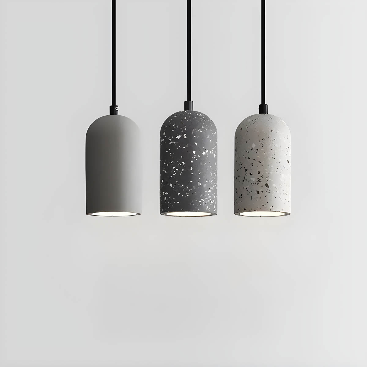 Concrete Pendant Light Terrazzo Pattern Design - Product detail 8