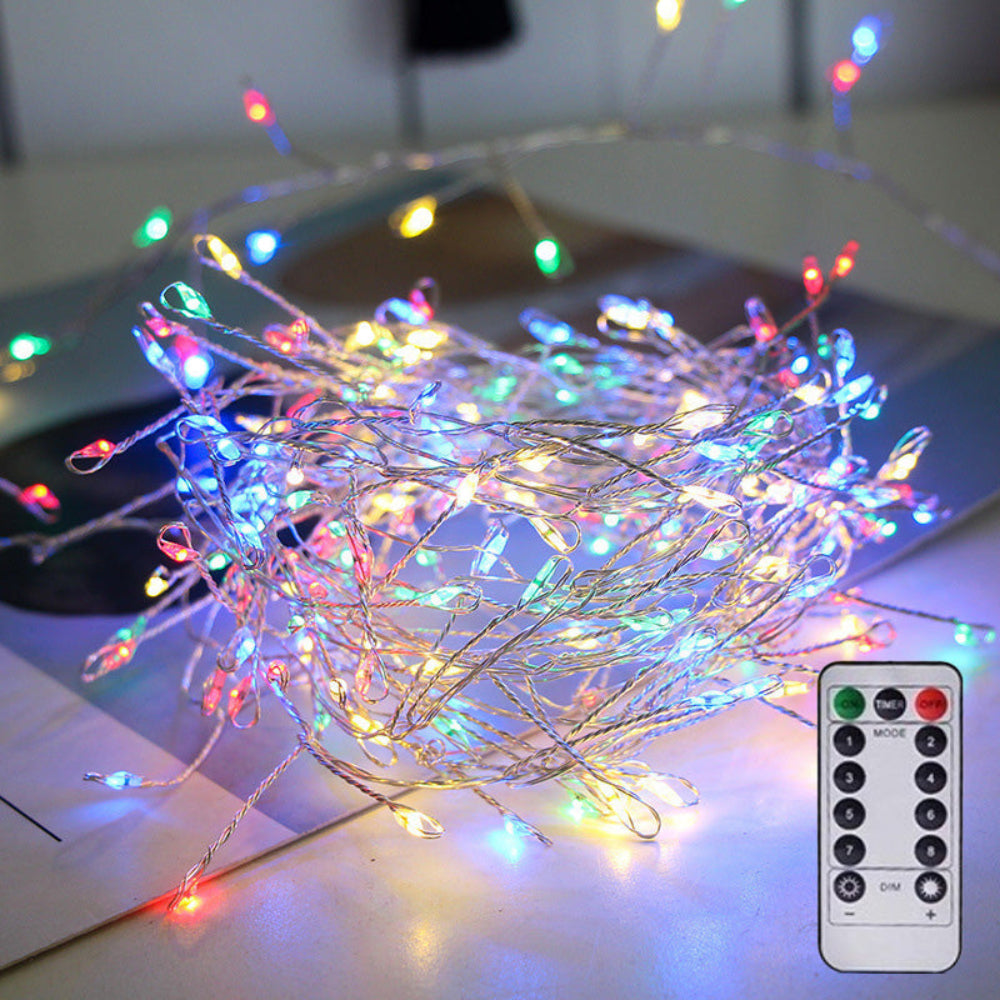 Copper Wire String Lights Remote Control LED Fairy Lights - Product detail 7