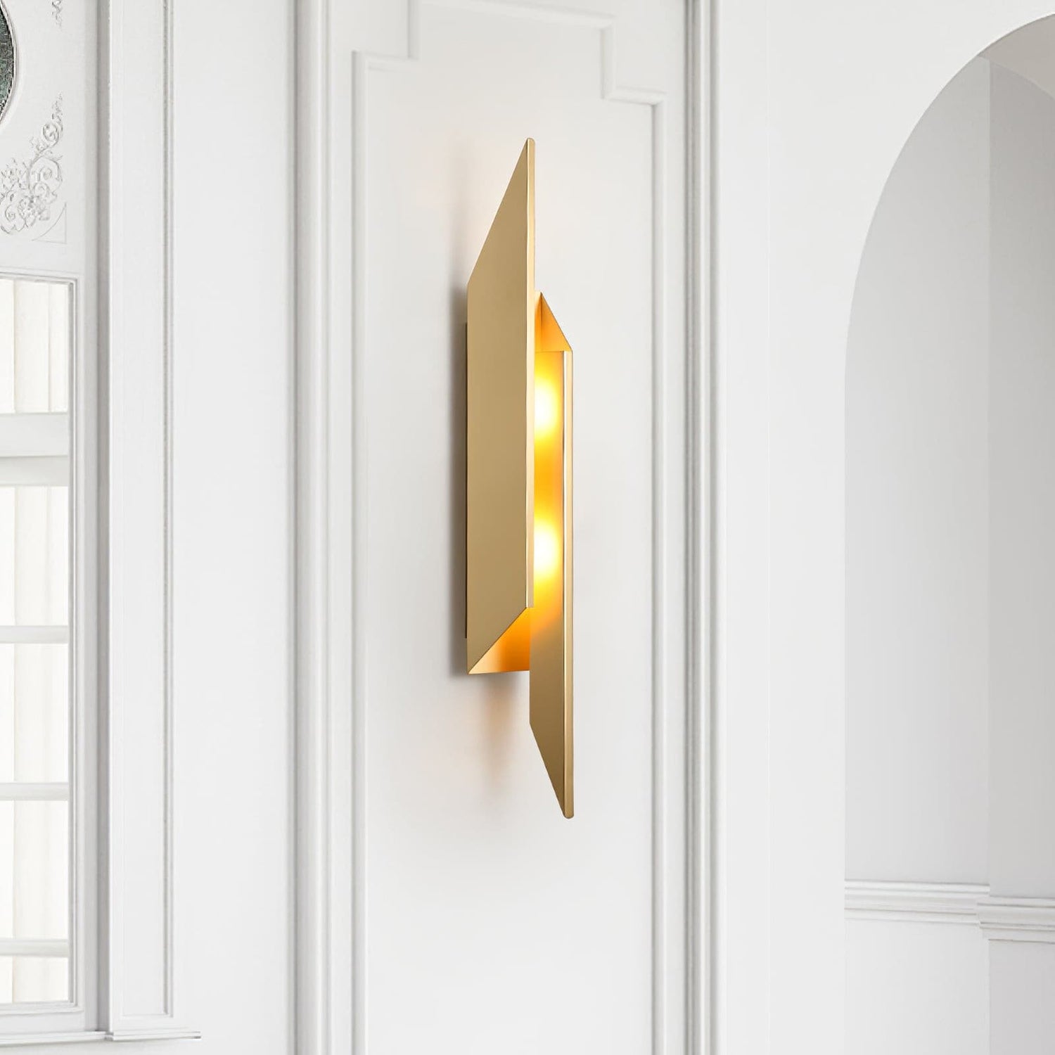 Modern LED Wall Light  Golden Angular Design - Product detail 17
