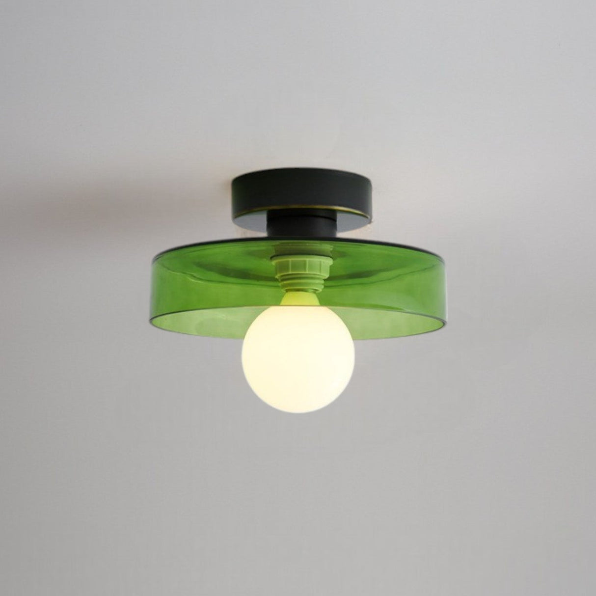 Minimalist Ceiling Light French Bauhaus Design with Brass Accents - Product detail 12
