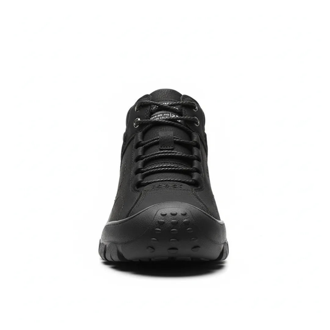 Mens Winter Walking Boots Warm Lined Non-Slip Vegan Leather - Product detail 8