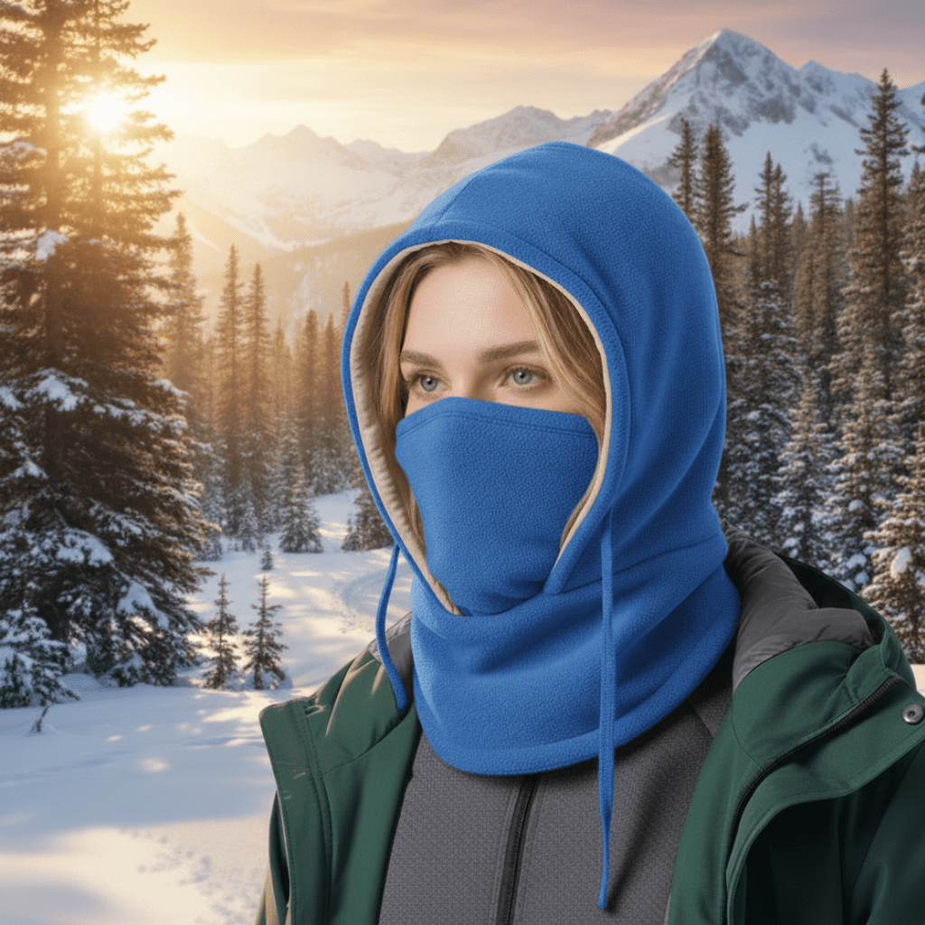 Windproof Winter Balaclava Full Face Protection With Fleece Lining - Product detail 6