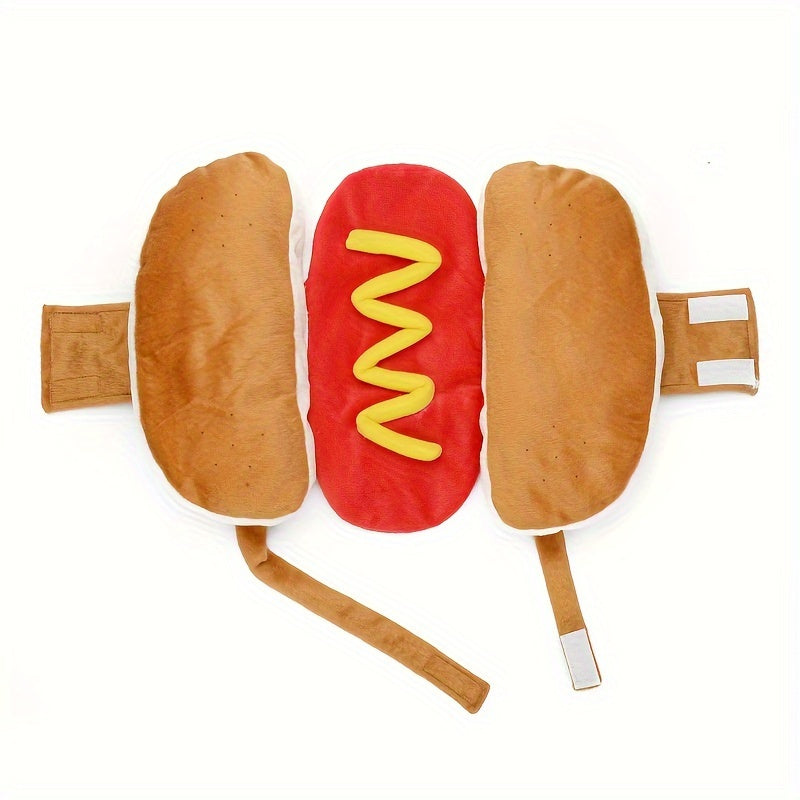 Dog Halloween Costume  Plush Hot Dog Design - Product detail 5
