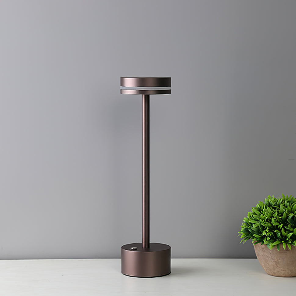 Modern LED Table Lamp Gold Metal Design with Warm Light - Product detail 31