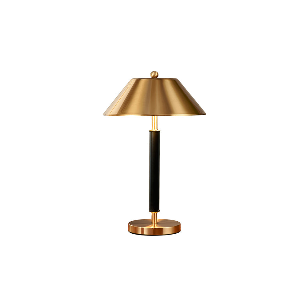 Modern Table Lamp Black and Gold Metal Design - Product detail 15