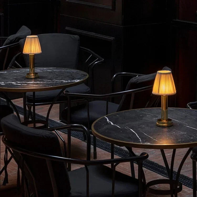 Modern Brass Table Lamp Vintage Style LED Lighting - Product detail 12