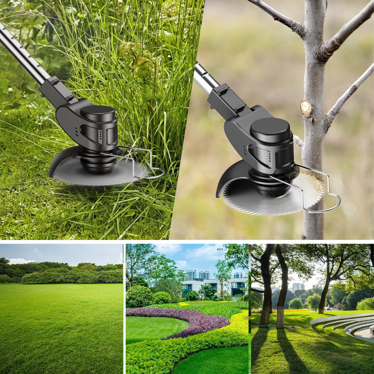 Cordless Garden Trimmer  3-in-1 Multi-Head Design - Product example