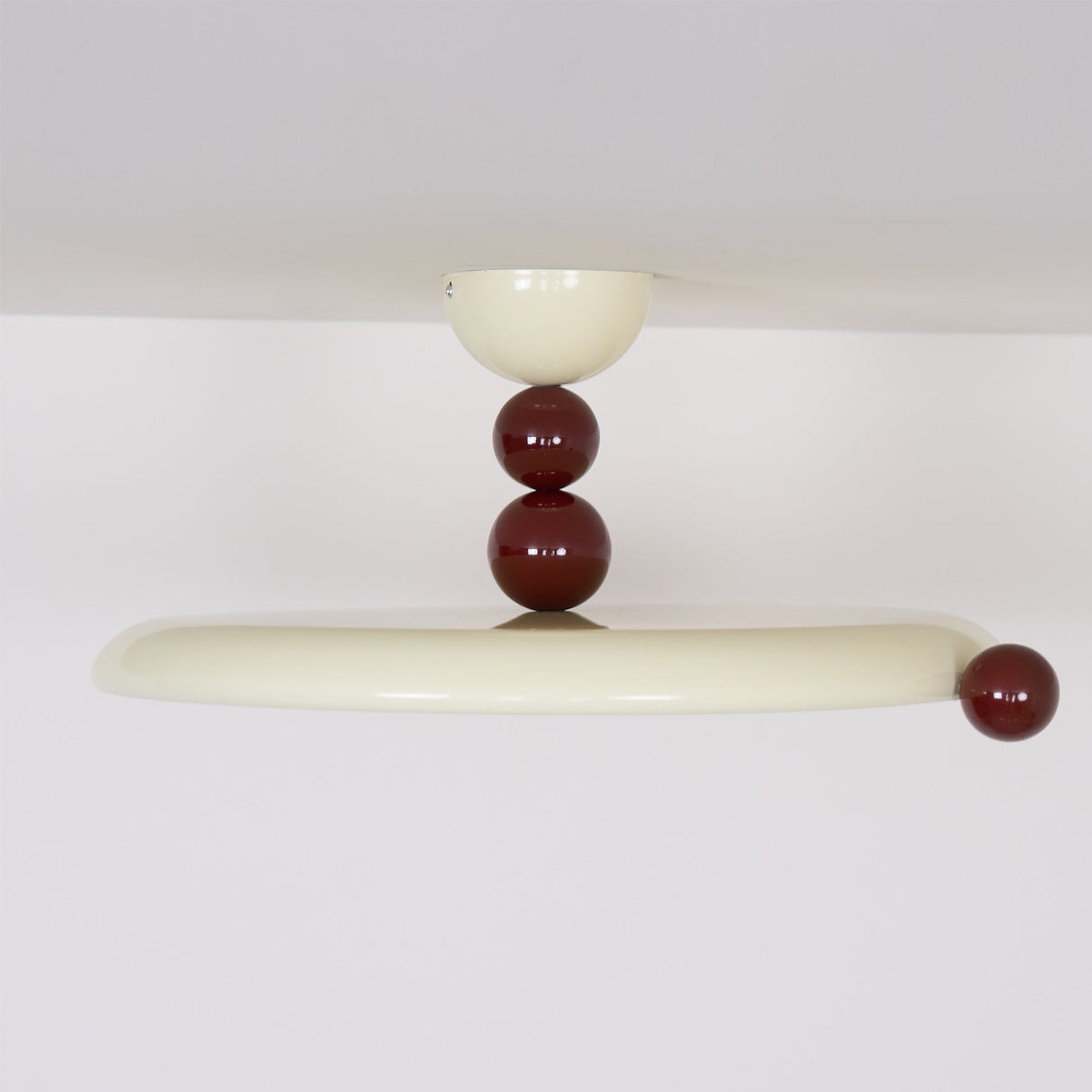Modern Ceiling Light Minimalist Metal Frame with Spherical Accents - Product detail 7