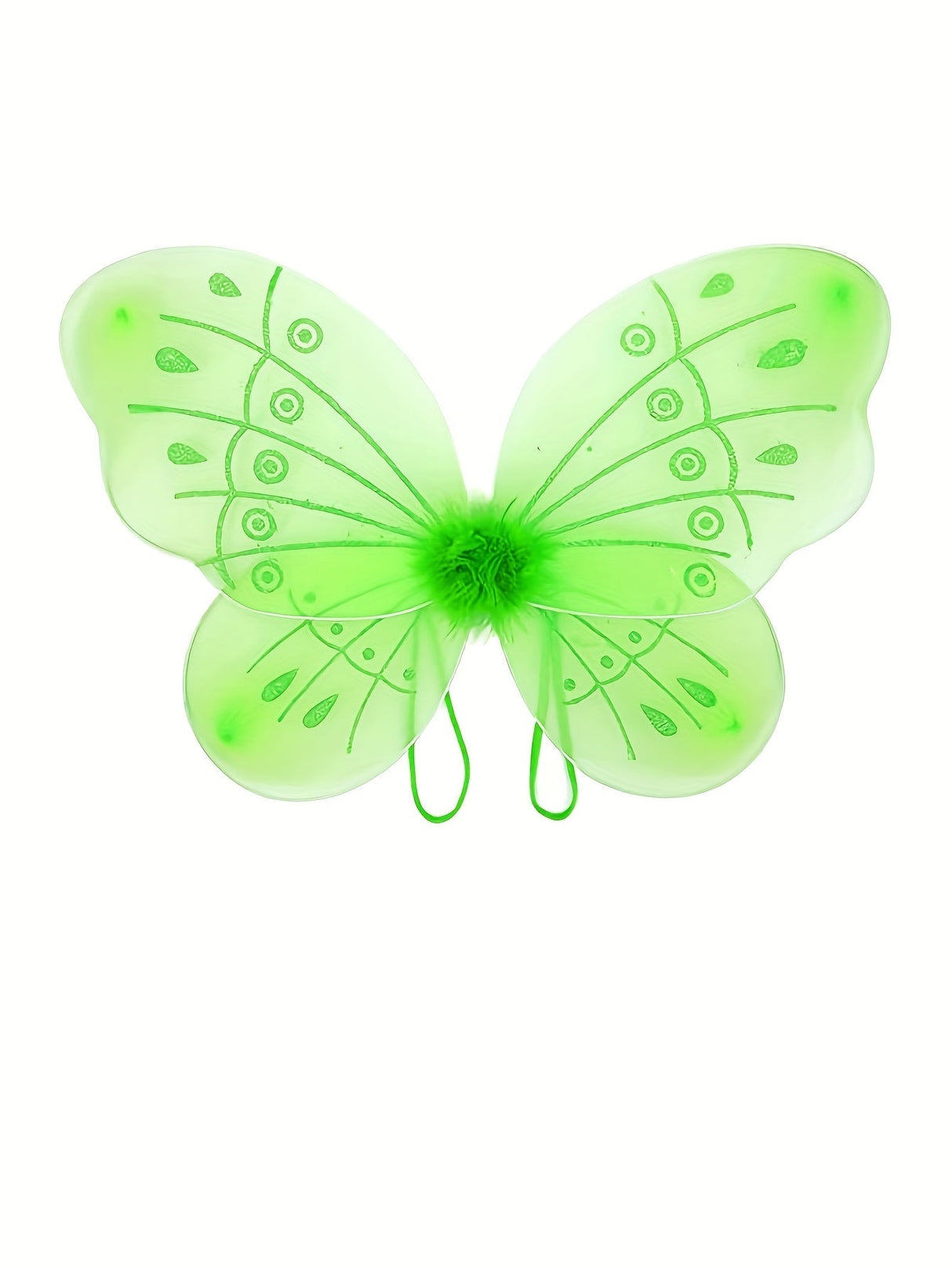 Girls Fairy Costume Dress  Petal Skirt Design With Flutter Sleeves - Product detail 7