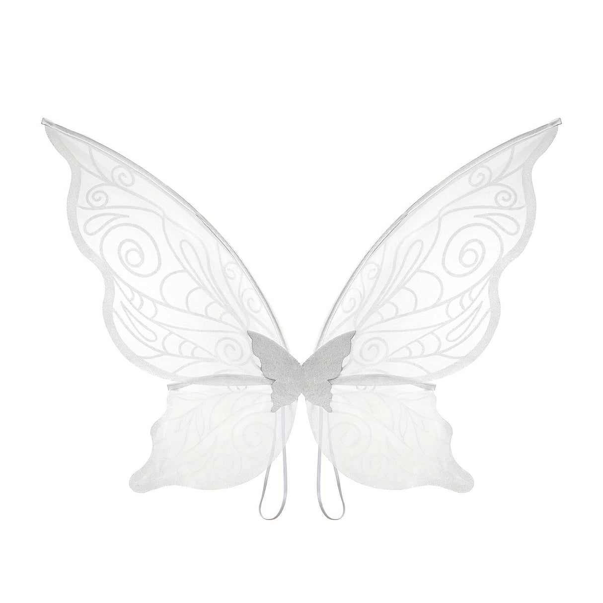 Fairy Wings Costume Accessory  Glitter Pink Butterfly Design - Product detail 5