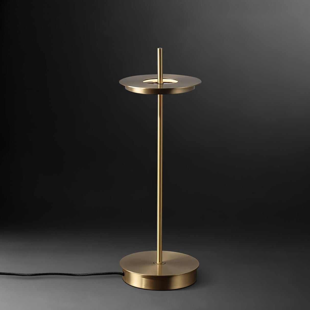 Modern Metal Table Lamp Floating Disc Design - Product detail 21