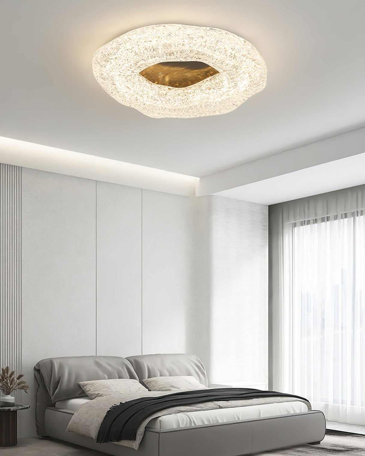 Glacial Ceiling Light Ice Formation Crystal Design - Product detail 5