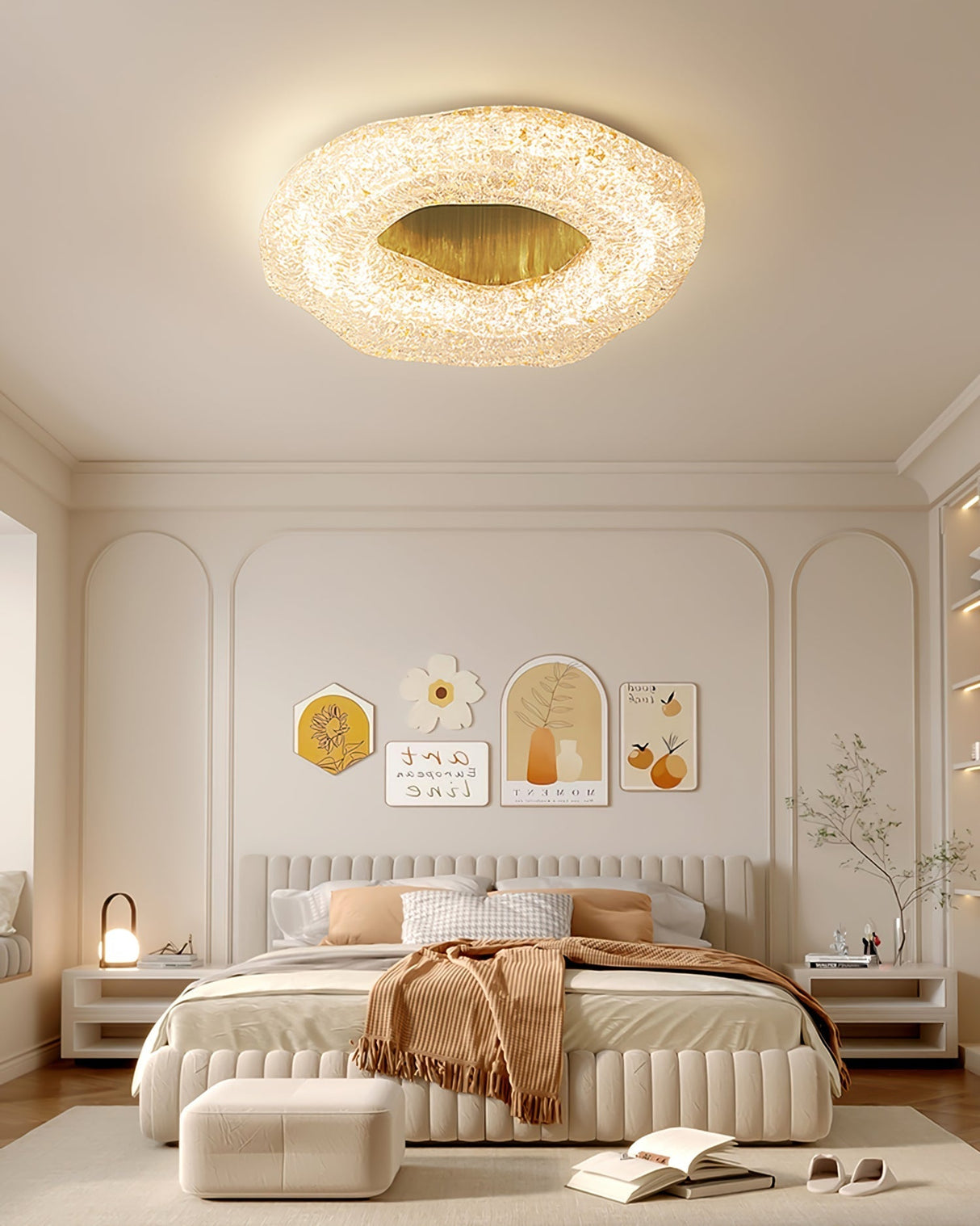 Glacial Ceiling Light Ice Formation Crystal Design - Product detail 9