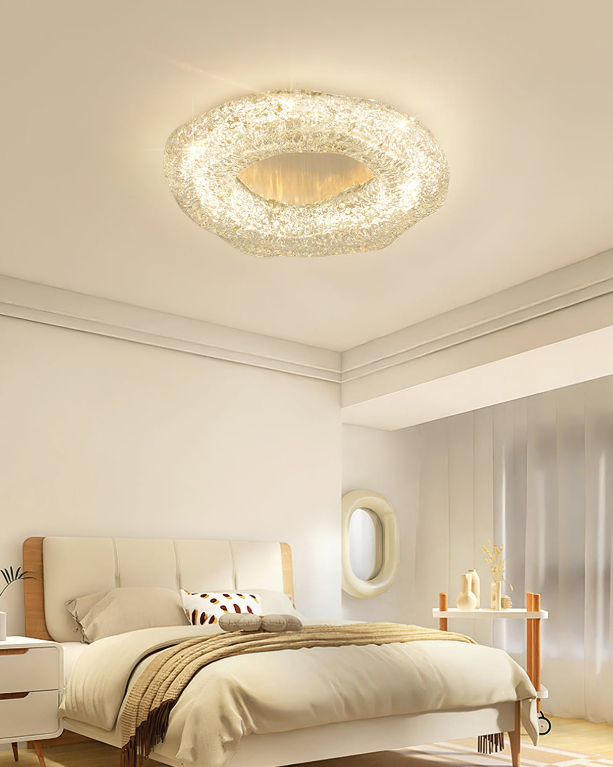 Glacial Ceiling Light Ice Formation Crystal Design - Product detail 6