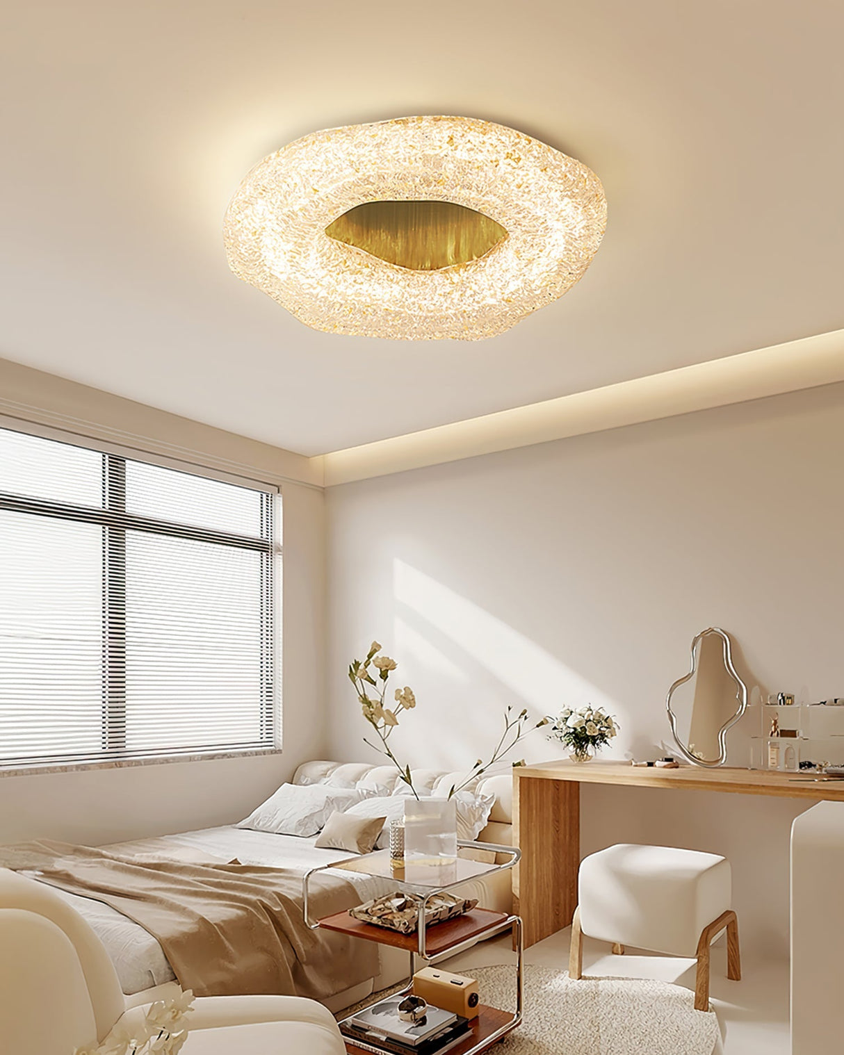 Glacial Ceiling Light Ice Formation Crystal Design - Product detail 8