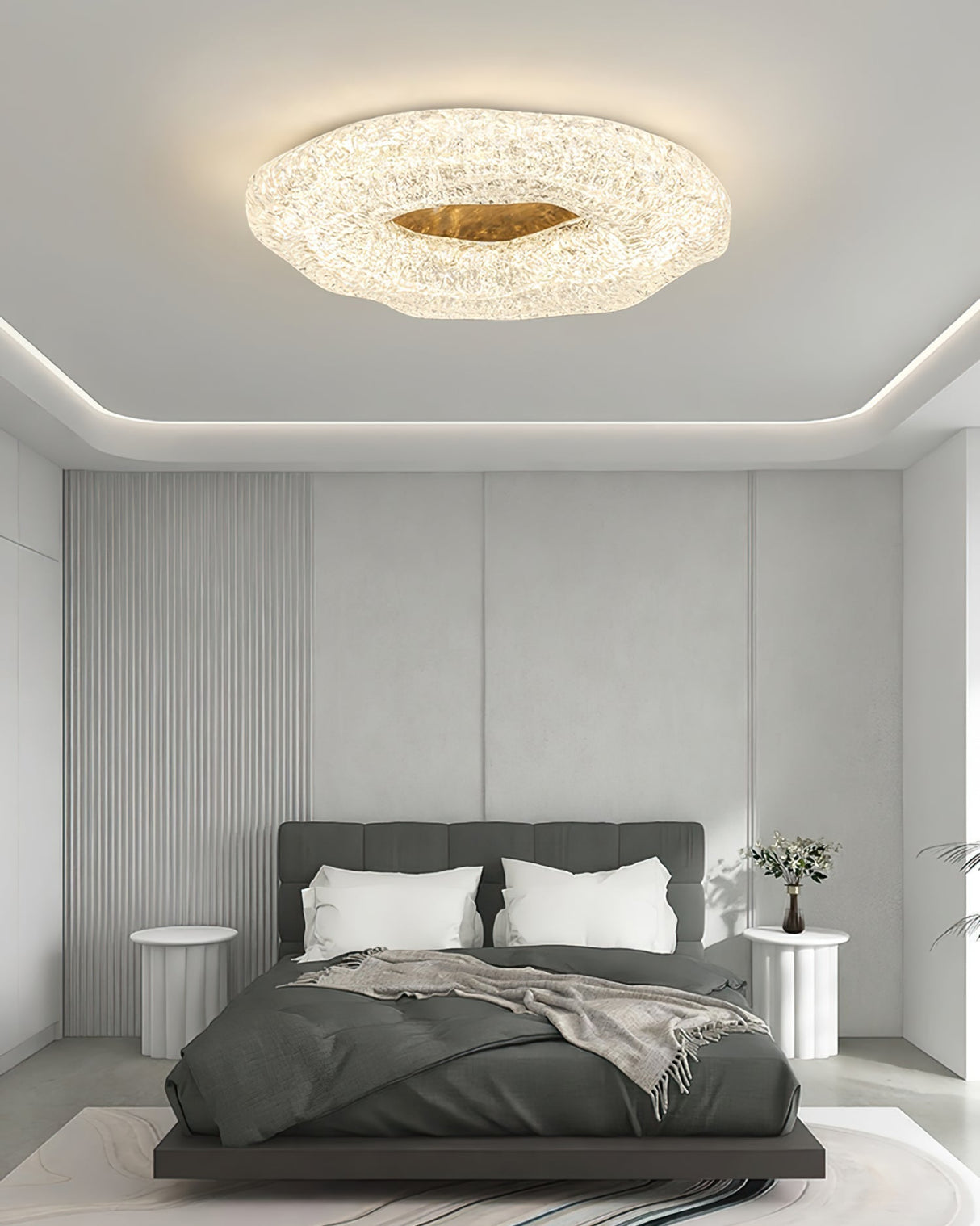 Glacial Ceiling Light Ice Formation Crystal Design - Product detail 4