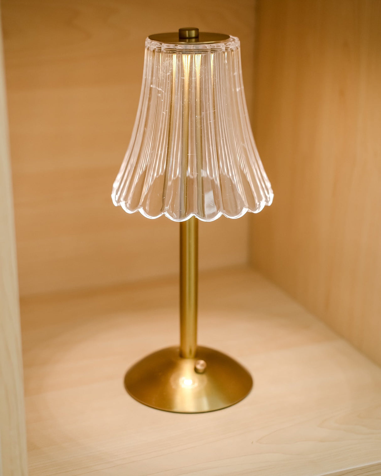 Modern Table Lamp Crystal Glass Shade With Gold Base - Product detail 26