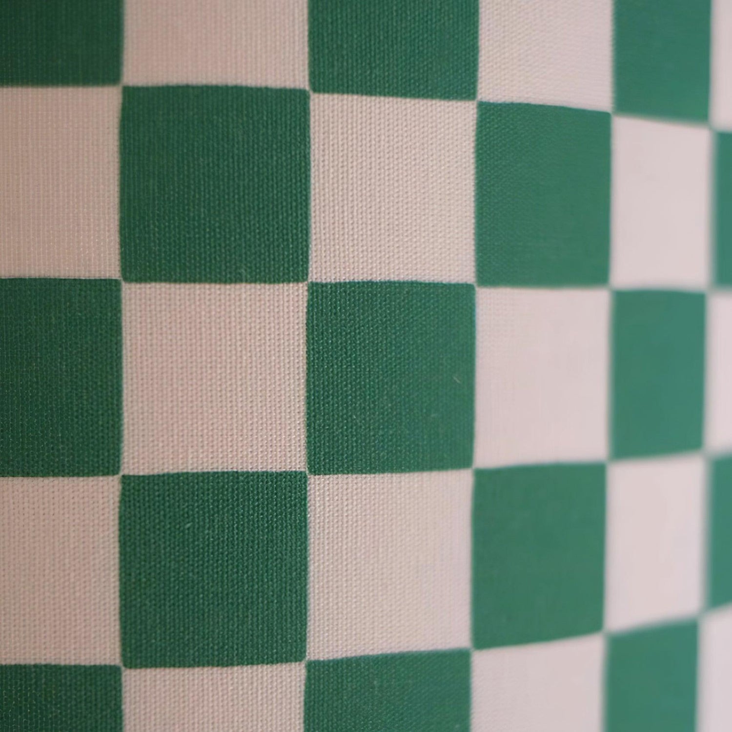 Retro Table Lamp  Green Checkerboard Pattern - Product detail 15