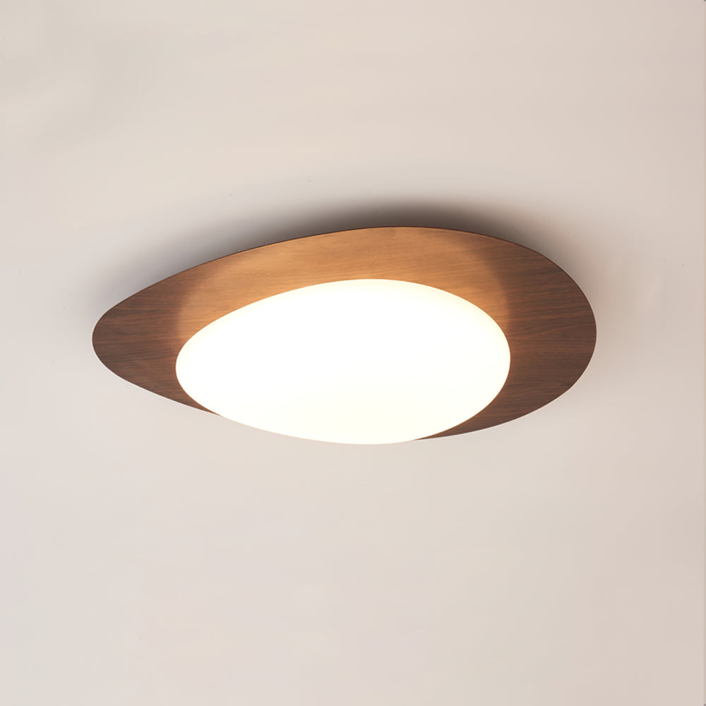 Modern LED Ceiling Light Natural Wood Frame Design - Product detail 24