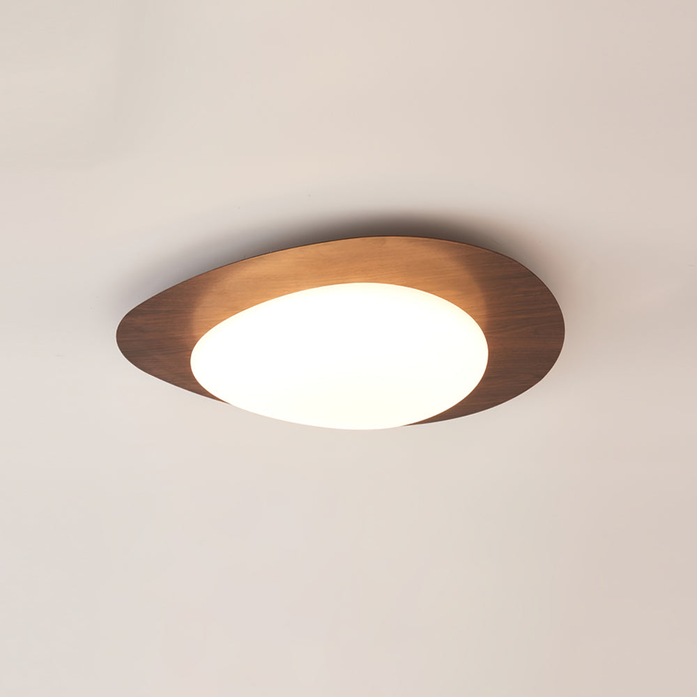 Modern LED Ceiling Light Natural Wood Frame Design - Product detail 26
