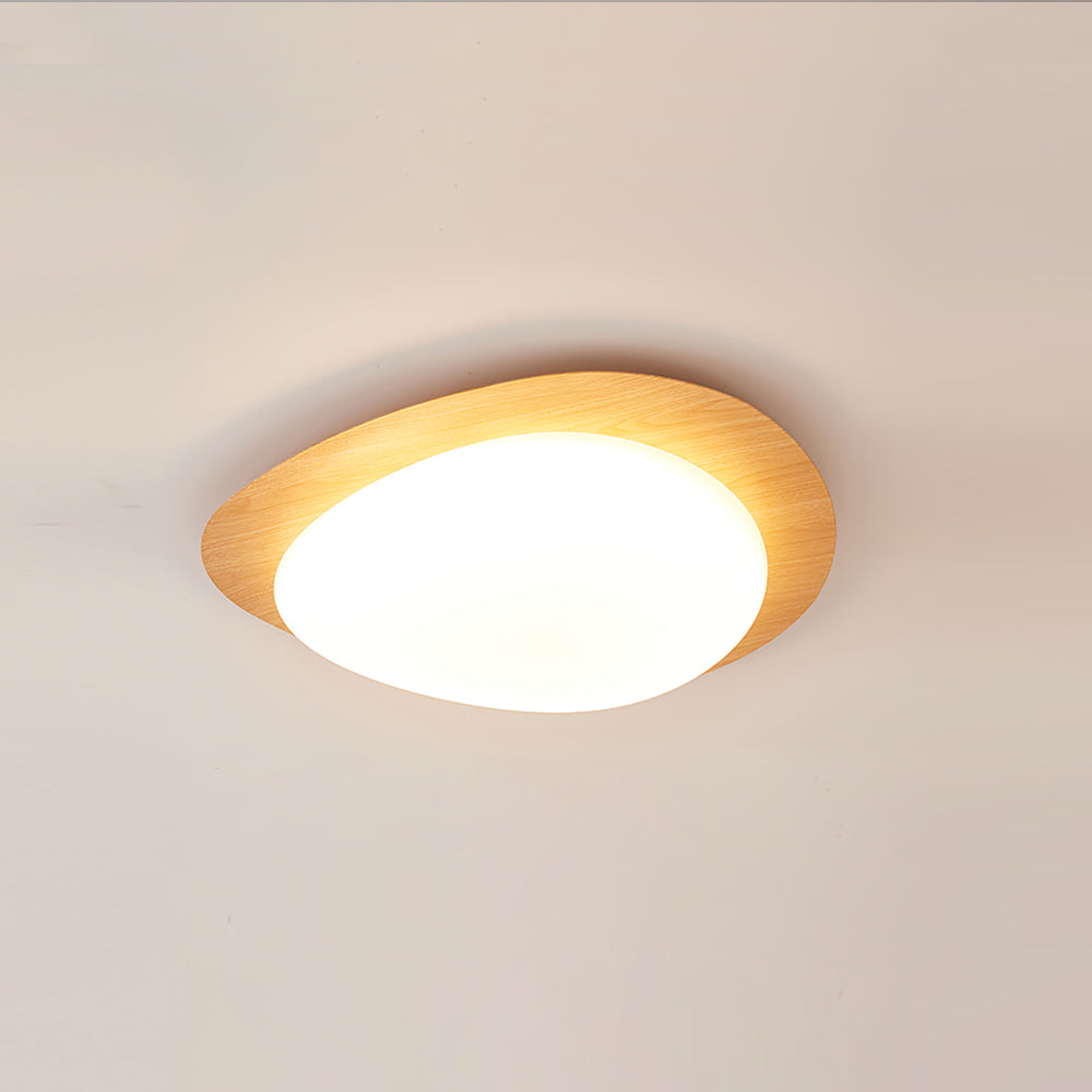 Modern LED Ceiling Light Natural Wood Frame Design - Product detail 25