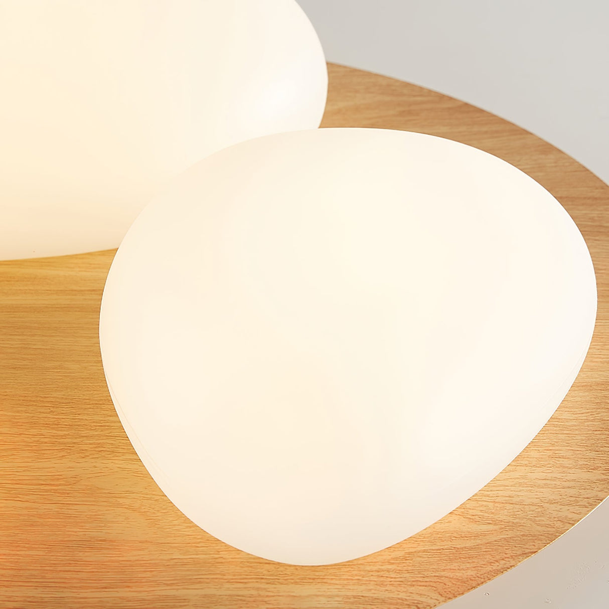 Modern LED Ceiling Light Natural Wood Frame Design - Product detail 20
