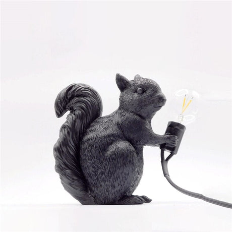 Woodland Table Lamp  Gold Squirrel Design - Product detail 9