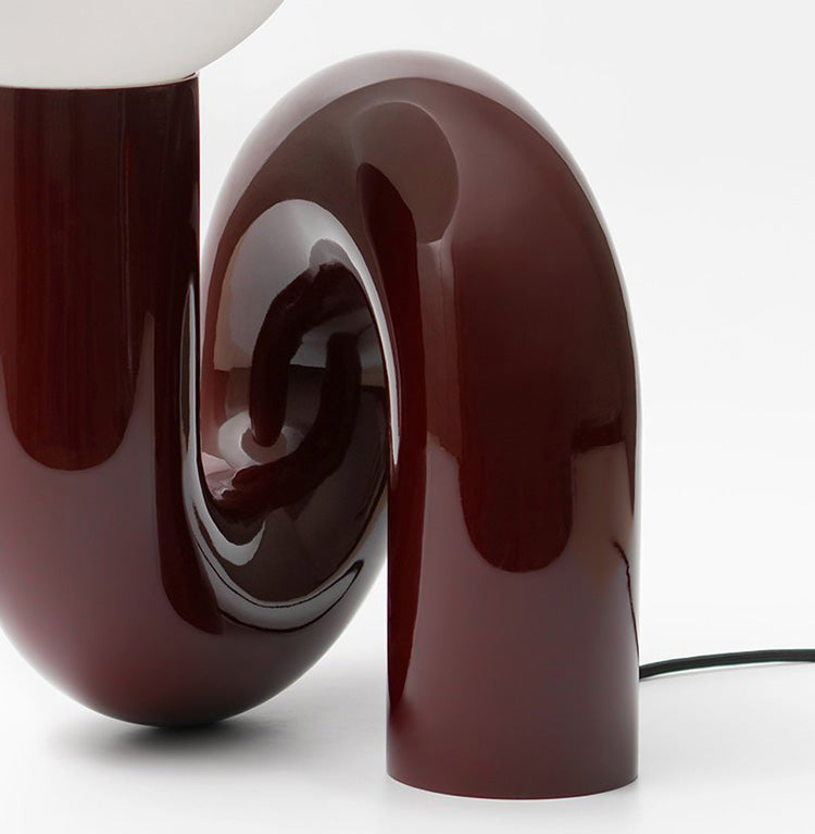 Modern Wall Light Sculptural White Globe Design - Product detail 12