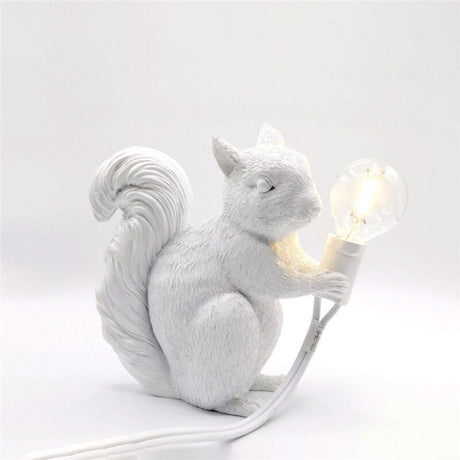 Woodland Table Lamp  Gold Squirrel Design - Product detail 8