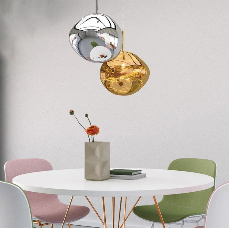 Modern Pendant Light Metallic Sphere Collection - Product detail 5