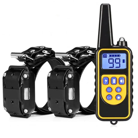 Remote Dog Training Collar  Waterproof Dual Collar System - Product showcase