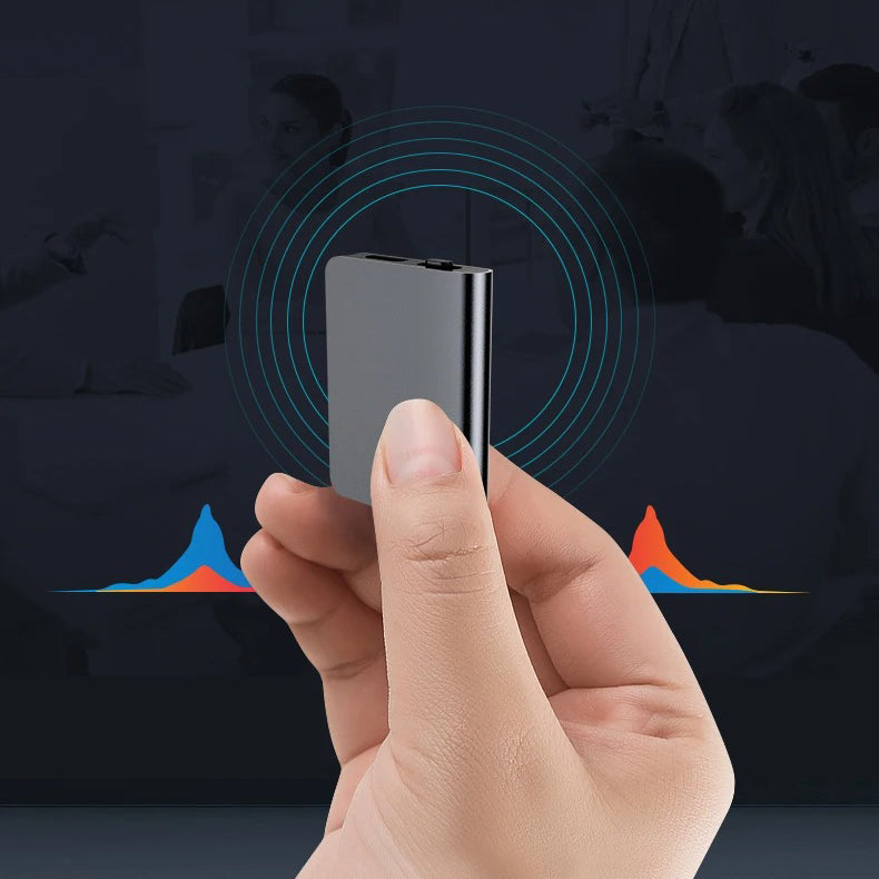 Mini Voice Recording Device  Ultra Slim Professional Audio Recorder - Product example