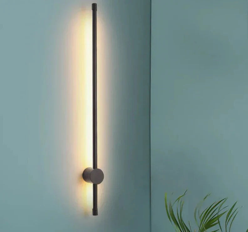 Minimalist Wall Lamp Linear LED Rod Design - Product detail 12