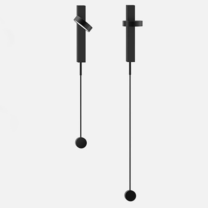 Modern Wall Lamp Slim LED Light Bar with Gold Accent - Product detail 6