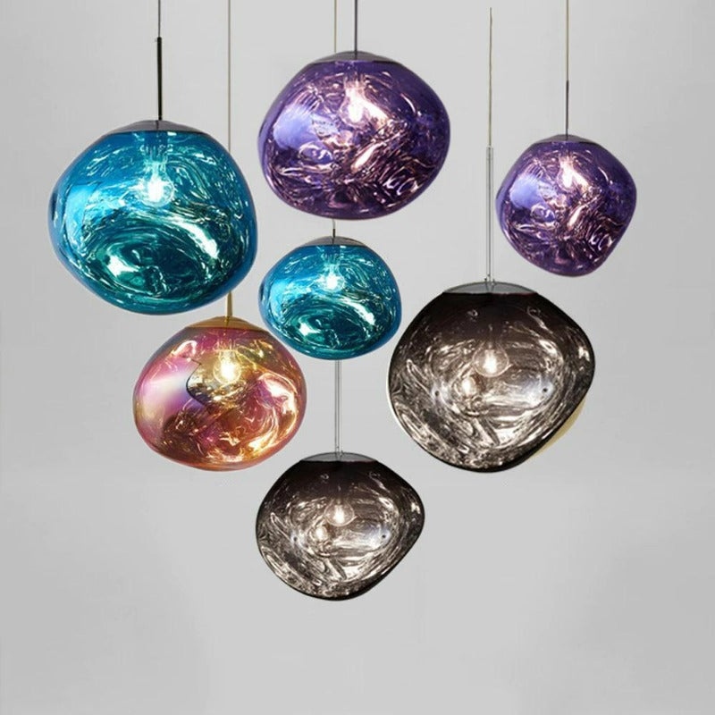 Modern Pendant Light Metallic Sphere Collection - Product detail 7