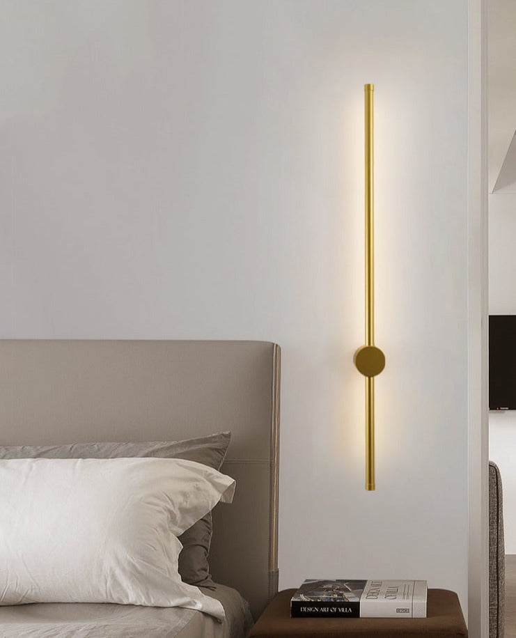 Minimalist Wall Lamp Linear LED Rod Design - Product detail 6